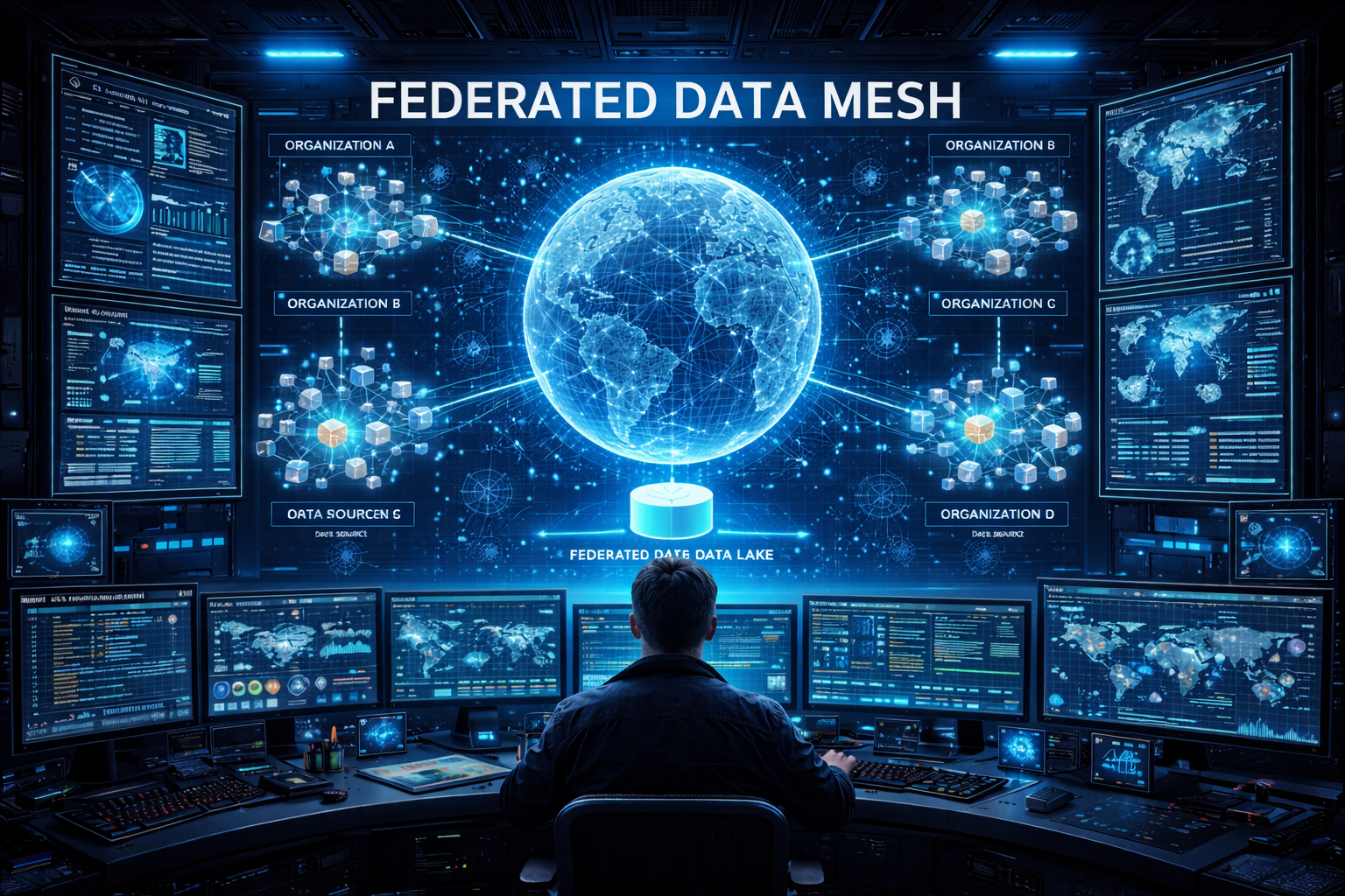Federated Data Mesh Architecture